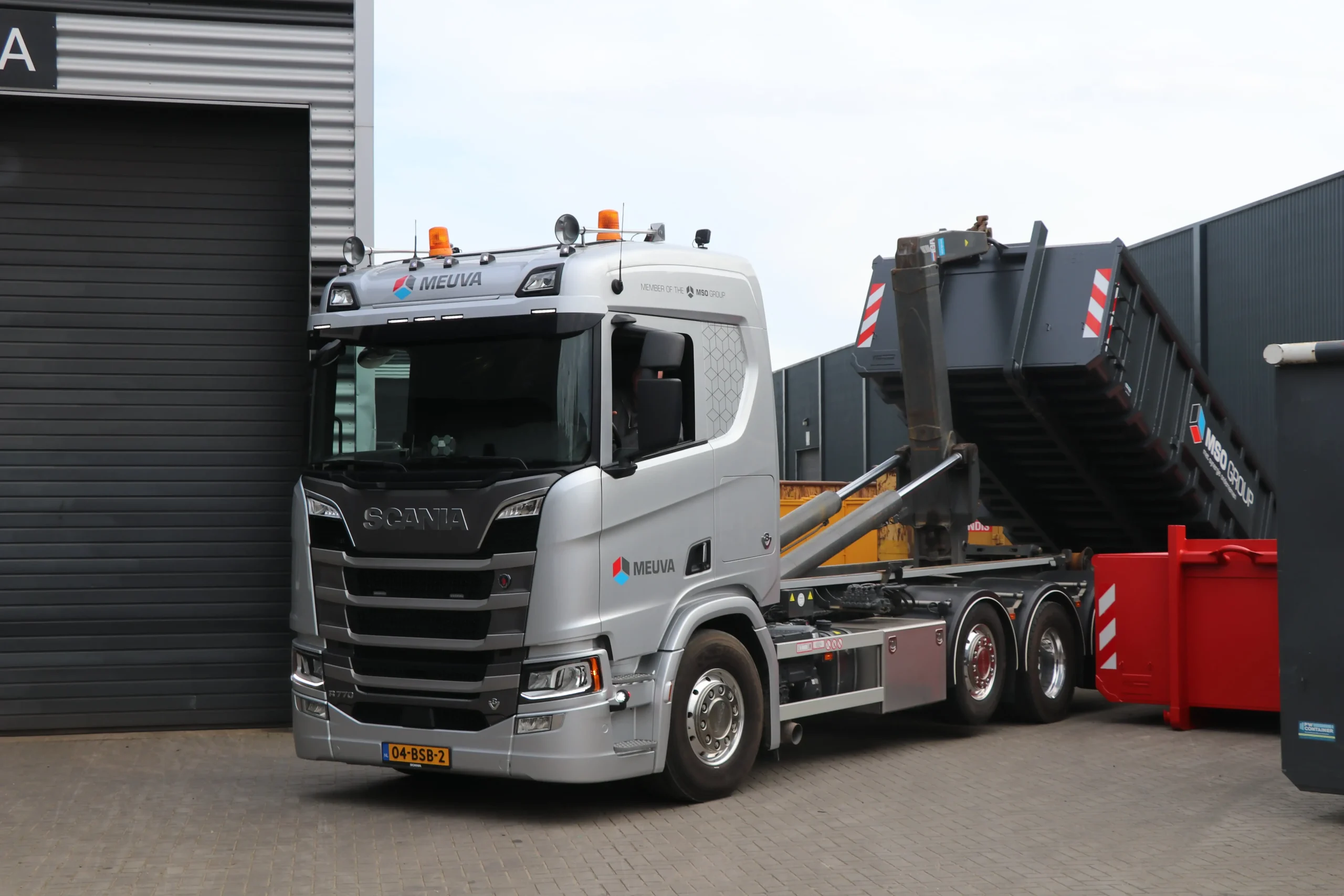 Haakarm container kopen bij PW Container