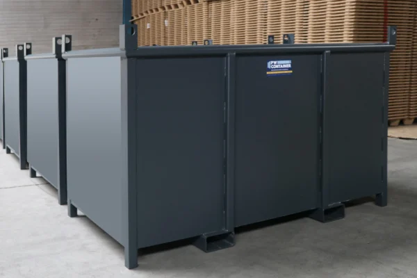 schrootbak 2m3 pwcontainer